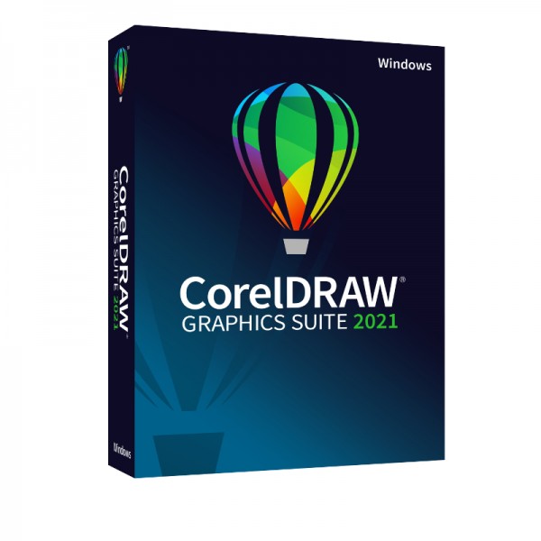 Corel DRAW Graphics Suite 2021, Windows10, Deutsch, BOX