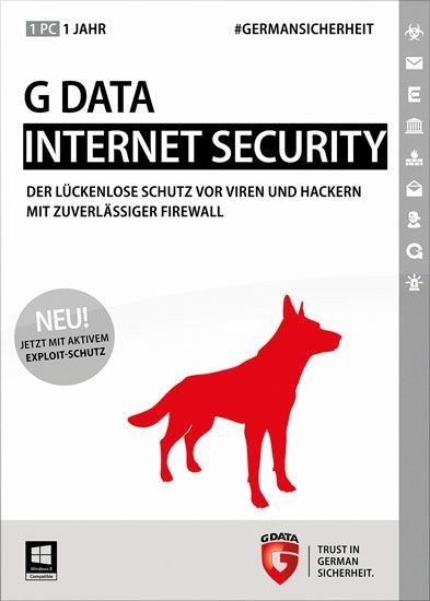 G DATA InternetSecurity, Upgrade, 1 User, 1 Jahr, KEY