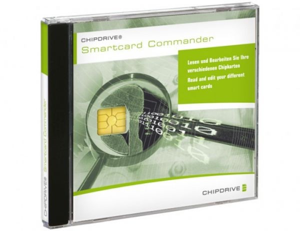 SCM Chipdrive Smartcard Commander Pro, Version 1.3.3, inkl. CD