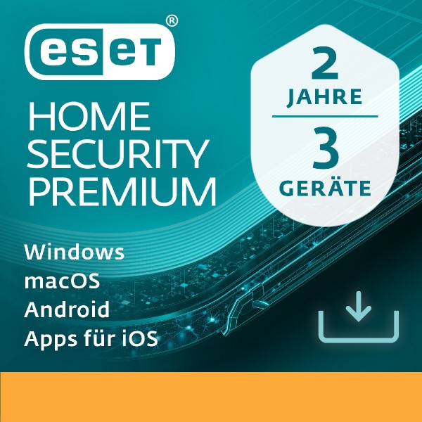 ESET HOME Security Premium 3-Geräte / 2-Jahre DEUTSCH, ESD Lizenz Download KEY