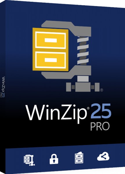 WinZip 25 PRO 1-PC DEUTSCH DVD-BOX