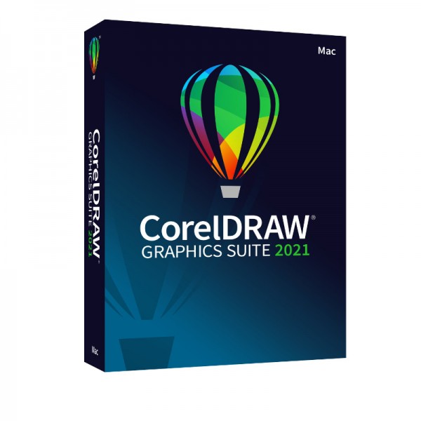 CORELCorelDRAW Graphics Suite 2021, Mac, Deutsch, BOX