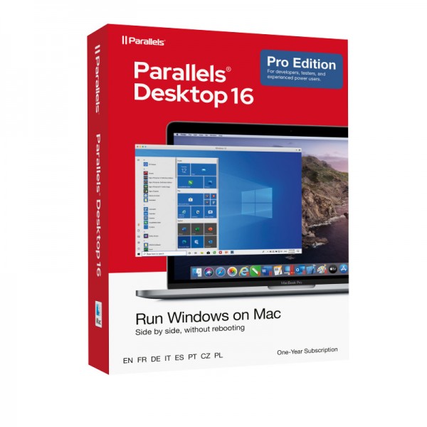 Parallels Desktop 16 PRO für MAC 1-Jahr BOX