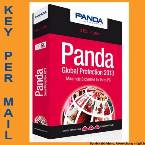 Panda Global Protection, 3 PC, 1 Jahr, KEY