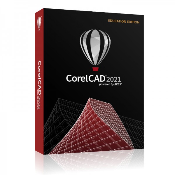EDUCATION - Corel CAD 2021 Schulversion/Academic Windows10 / Mac, DVD-Box