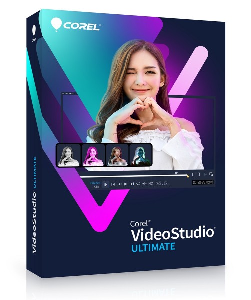 Corel VideoStudio Ultimate 2023 Dauerlizenz Deutsch / ML #BOX