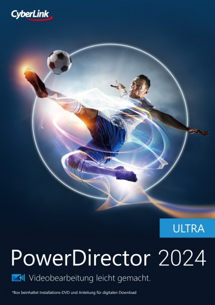 Cyberlink PowerDirector 2024 Ultra *Dauerlizenz* ESD Lizenz Download KEY
