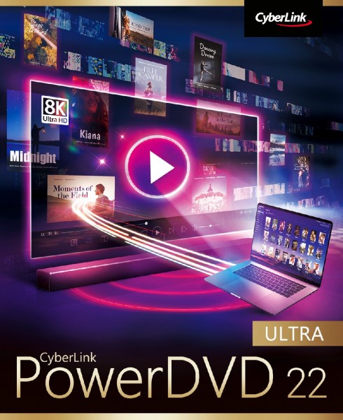 Cyberlink PowerDVD 22 Ultra *Dauerlizenz* ESD Lizenz Download KEY