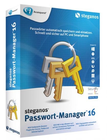 Steganos Passwort-Manager 16, BOX