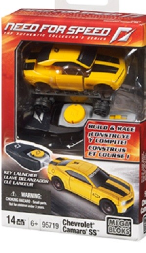 MEGA BLOKS - NEED FOR SPEED Build &amp; Race - Chevrolet Camaro SS (14 Teile)
