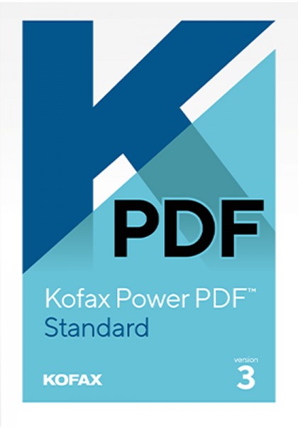 Kofax Power PDF Standard 3.1 für WINDOWS ESD Lizenz Download KEY