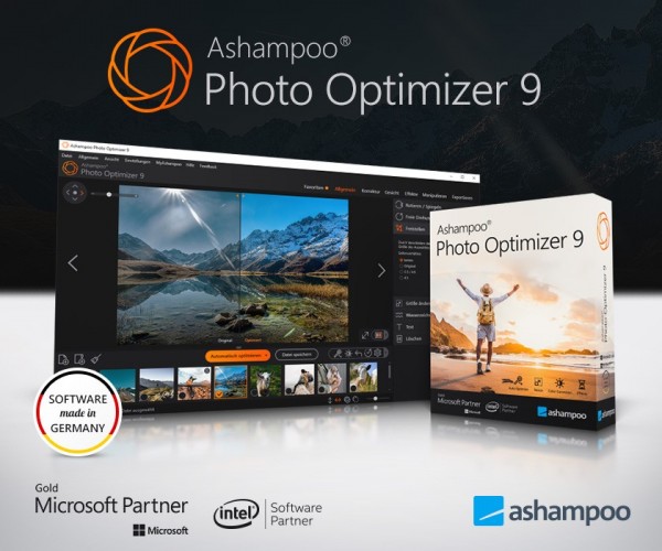Ashampoo Photo Optimizer 9, ESD Lizenz Download KEY