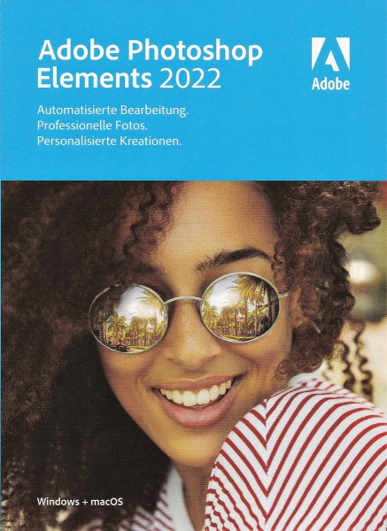 Adobe Photoshop Elements 2022 *Dauerlizenz* DE #Box