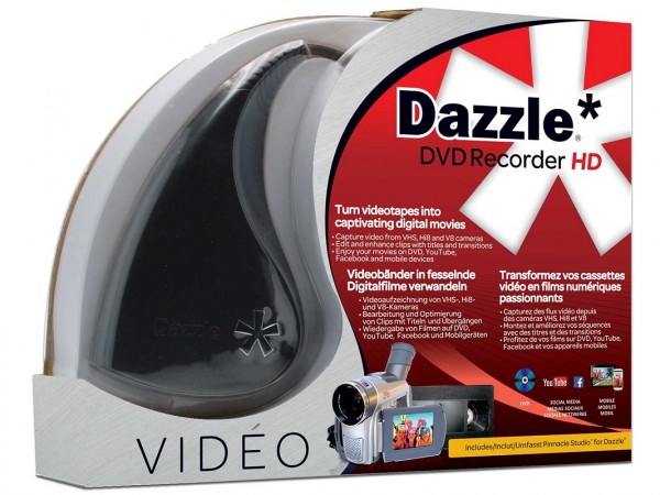 Dazzle DVD Recorder HD inkl. Software für Windows, BOX