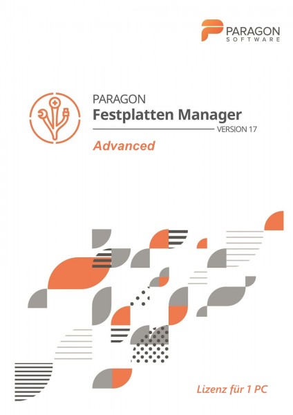 Paragon Festplatten Manager 17 Advanced 1-PC Dauerlizenz,ESD Lizenz Download KEY