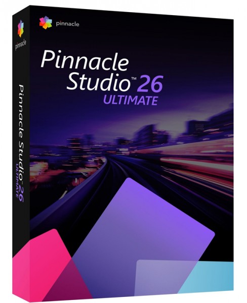 Pinnacle Studio 26 (2023) Ultimate, Win 10/11 64-Bit, Deutsch/ML, BOX