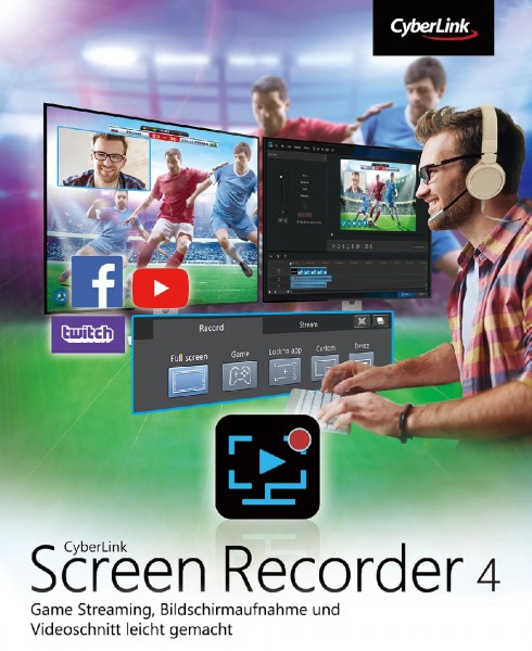 Cyberlink Screen Recorder 4 *Dauerlizenz* ESD Lizenz Download KEY