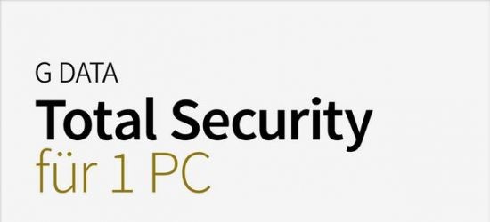 G Data Total Security, 1 PC, 1 Jahr, 2017, KEY