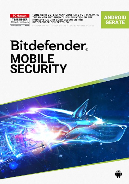 Bitdefender Mobile Security for Android 1-Gerät 1-Jahr, ESD Lizenz Download KEY