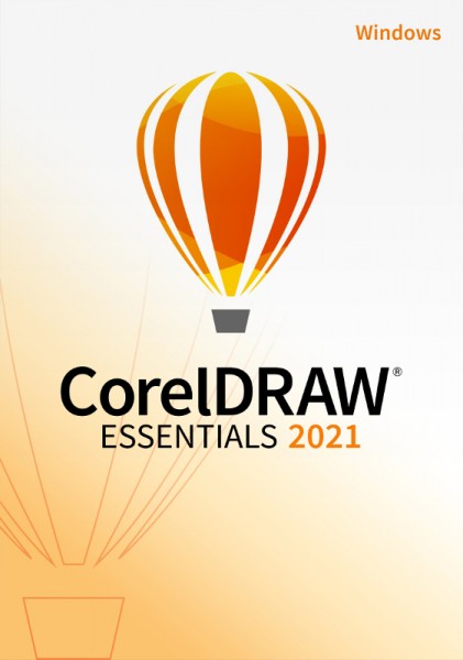 Corel DRAW Essentials 2021, Windows 10 / 11 (64 Bit), ESD Lizenz Download KEY